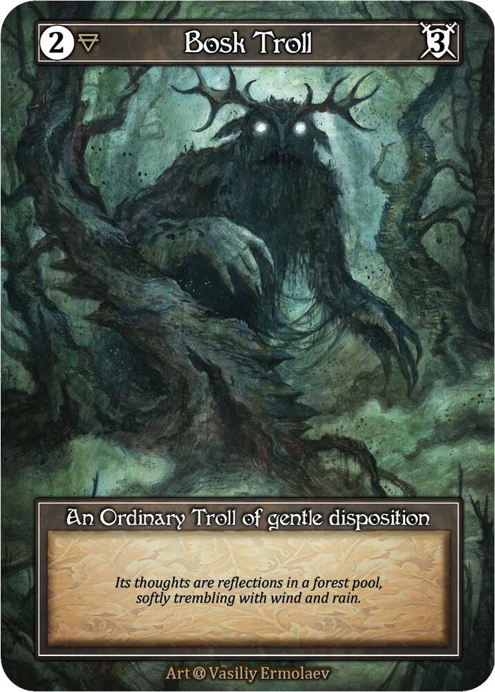 Bosk Troll (Foil), Alpha P521735