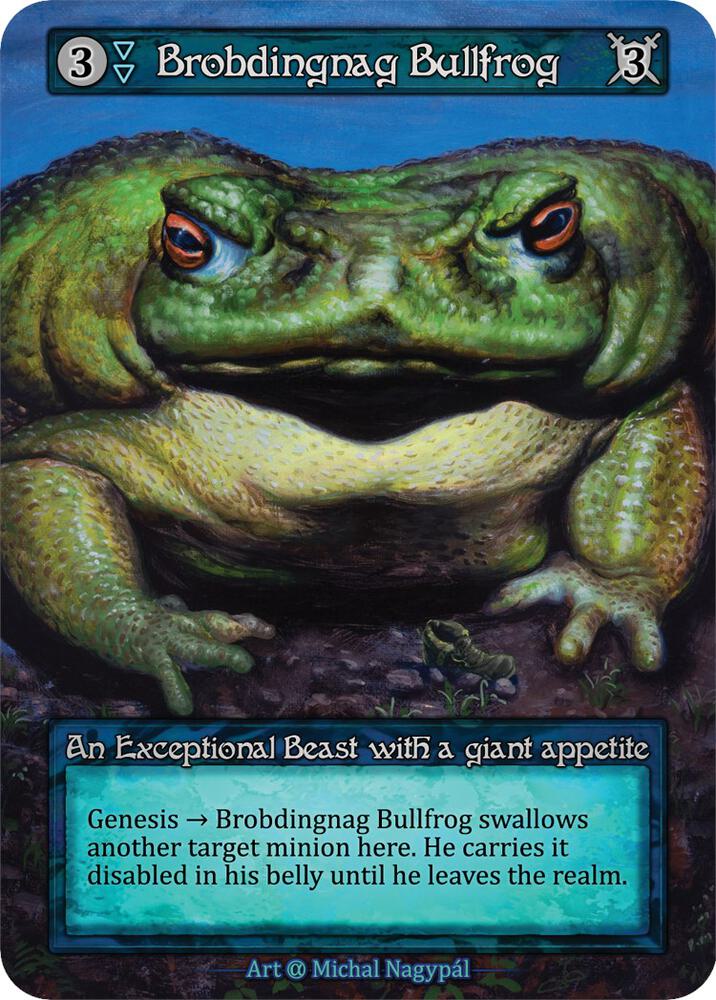 Brobdingnag Bullfrog (Preconstructed Deck), Alpha P521746