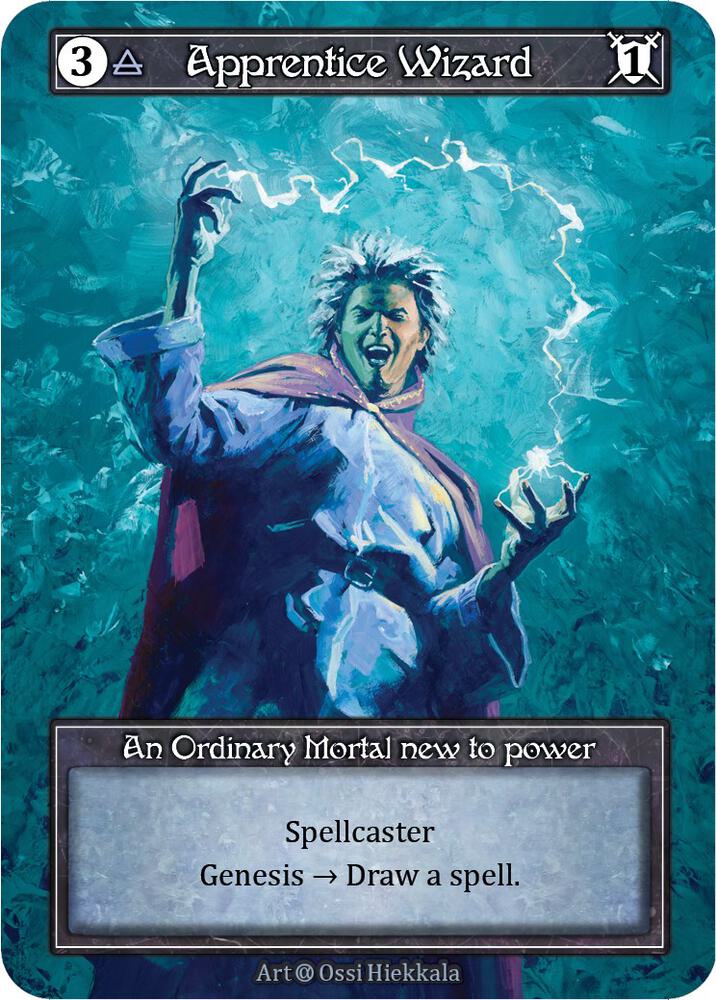 Apprentice Wizard (Foil), Alpha #521755