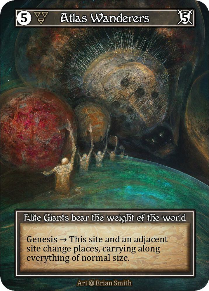 Atlas Wanderers (Foil), Alpha #521780