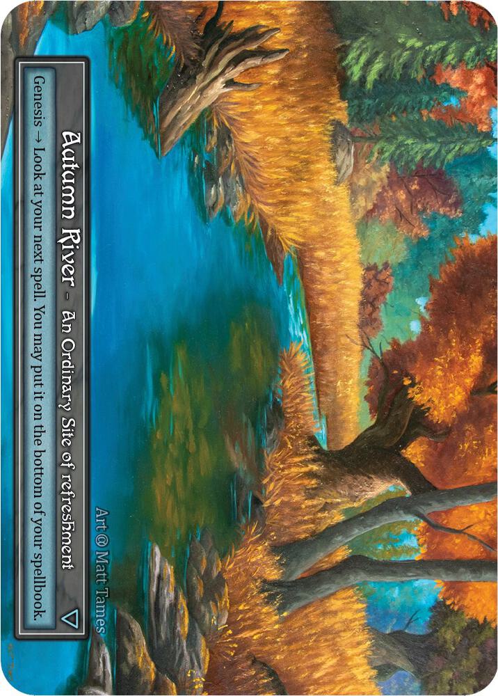 Autumn River (Foil), Alpha #521782
