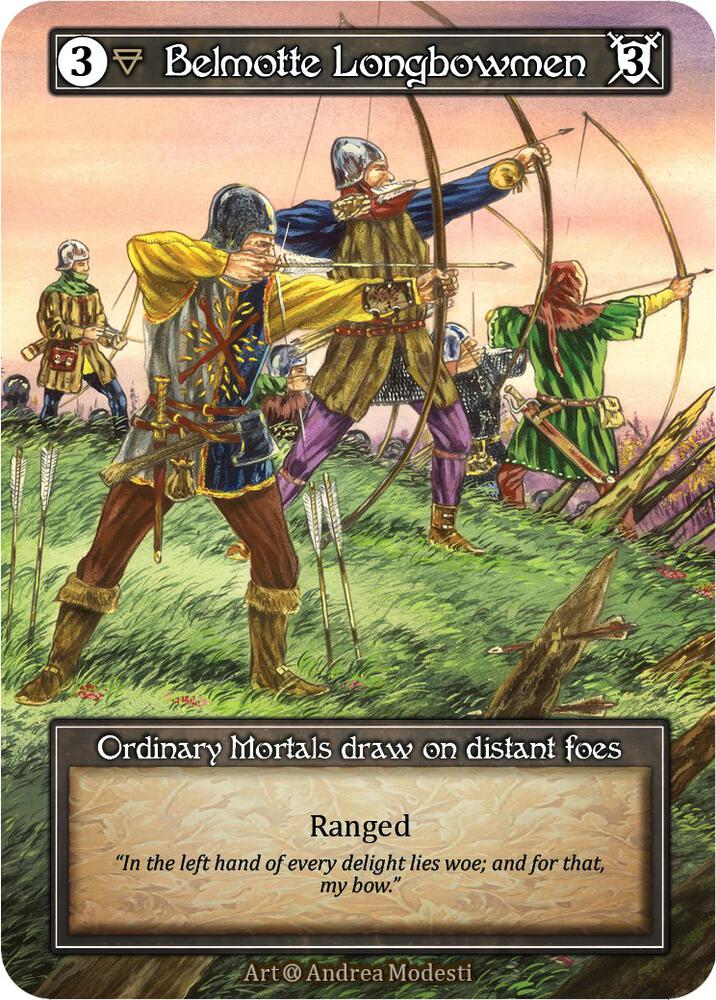 Belmotte Longbowmen (Foil), Alpha #521791