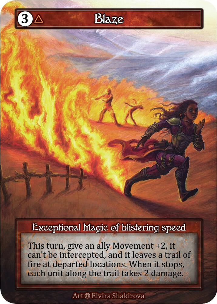 Blaze (Foil), Alpha #521797