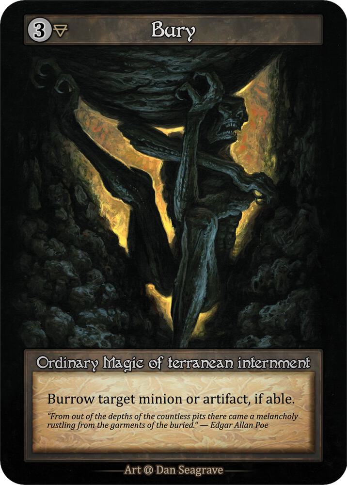 Bury (Preconstructed Deck), Alpha #521800
