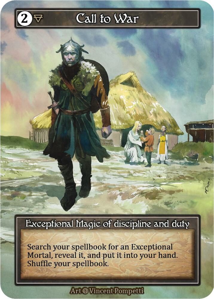 Call to War (Foil), Alpha #521813