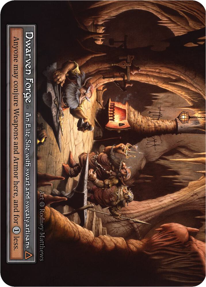Dwarven Forge (Foil), Alpha #521817