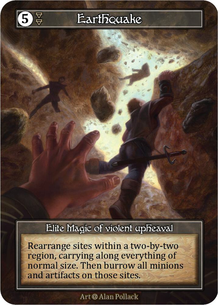 Earthquake (Foil), Alpha #521818