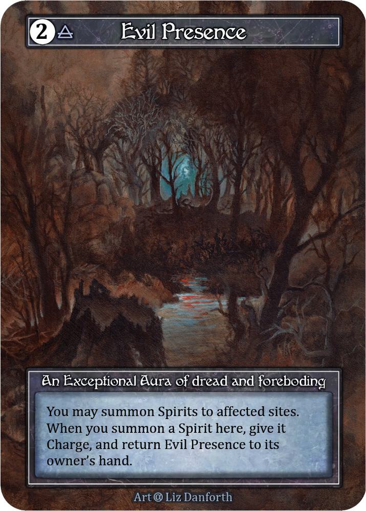 Evil Presence (Foil), Alpha #521857