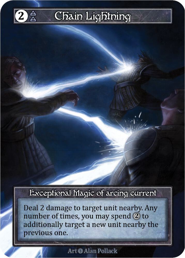 Chain Lightning (Foil), Alpha #521863