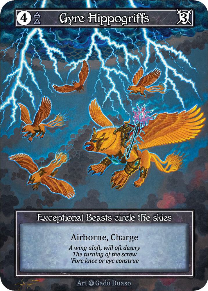 Gyre Hippogriffs (Foil), Alpha #521878