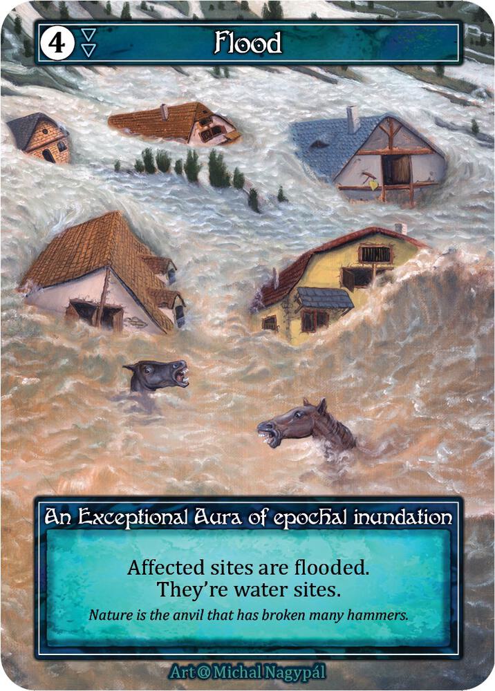 Flood (Foil), Alpha #521879
