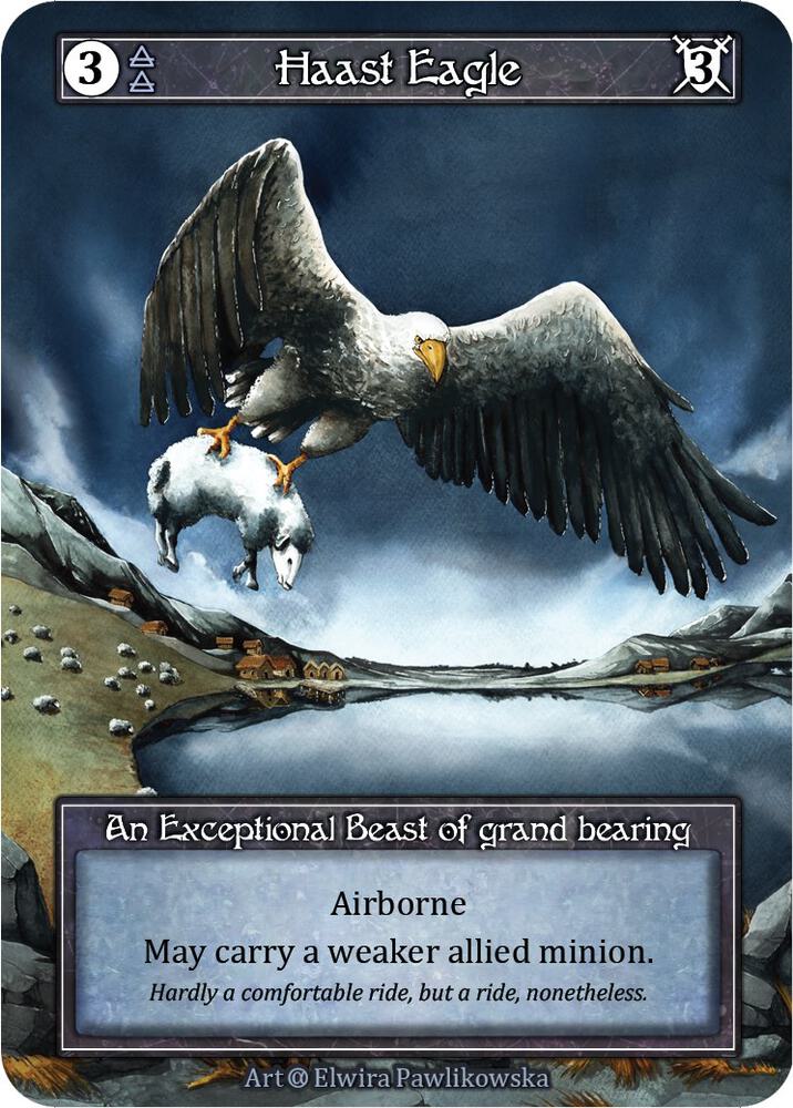 Haast Eagle (Foil), Alpha #521883