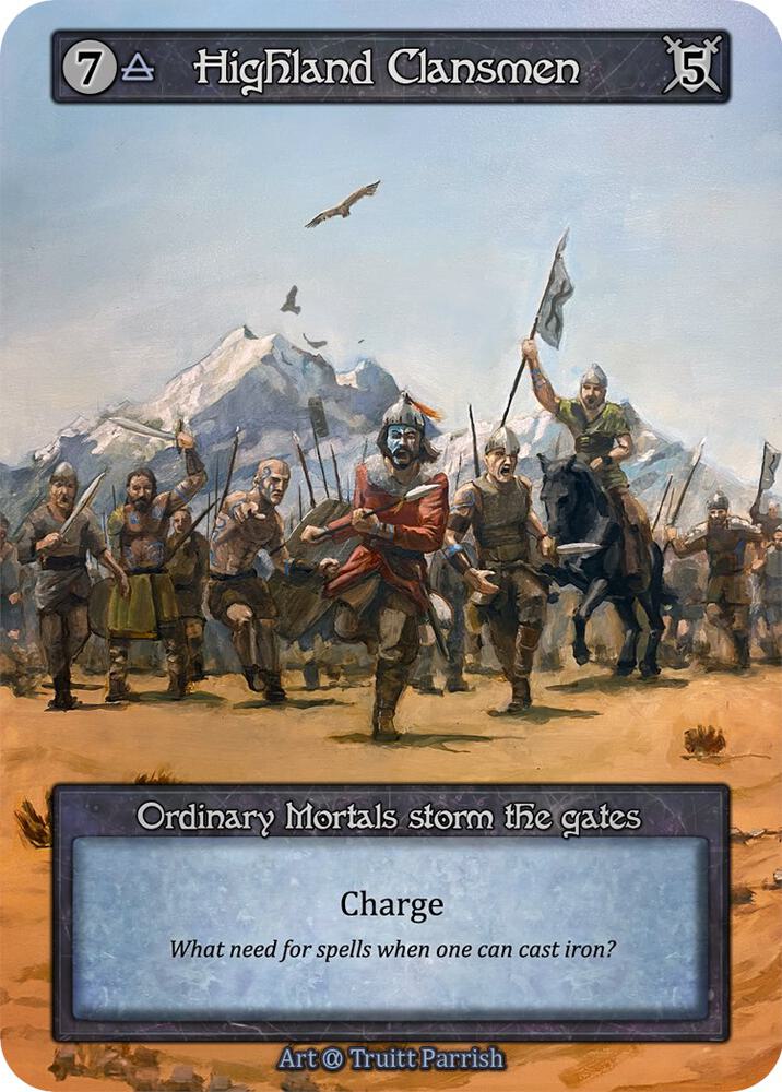 Highland Clansmen, Alpha #521892