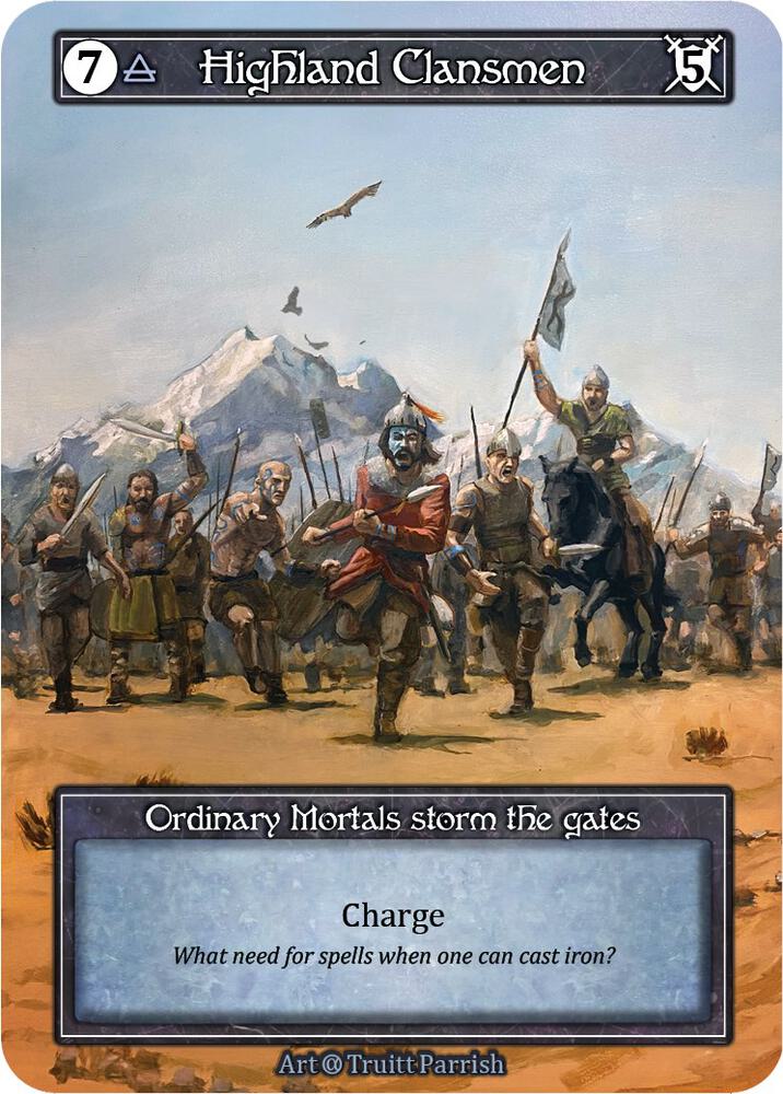 Highland Clansmen (Foil), Alpha #521893