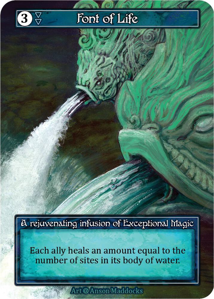 Font of Life (Foil), Alpha #521899