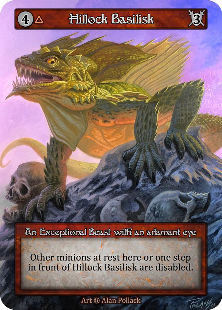 Hillock Basilisk, Alpha #521901