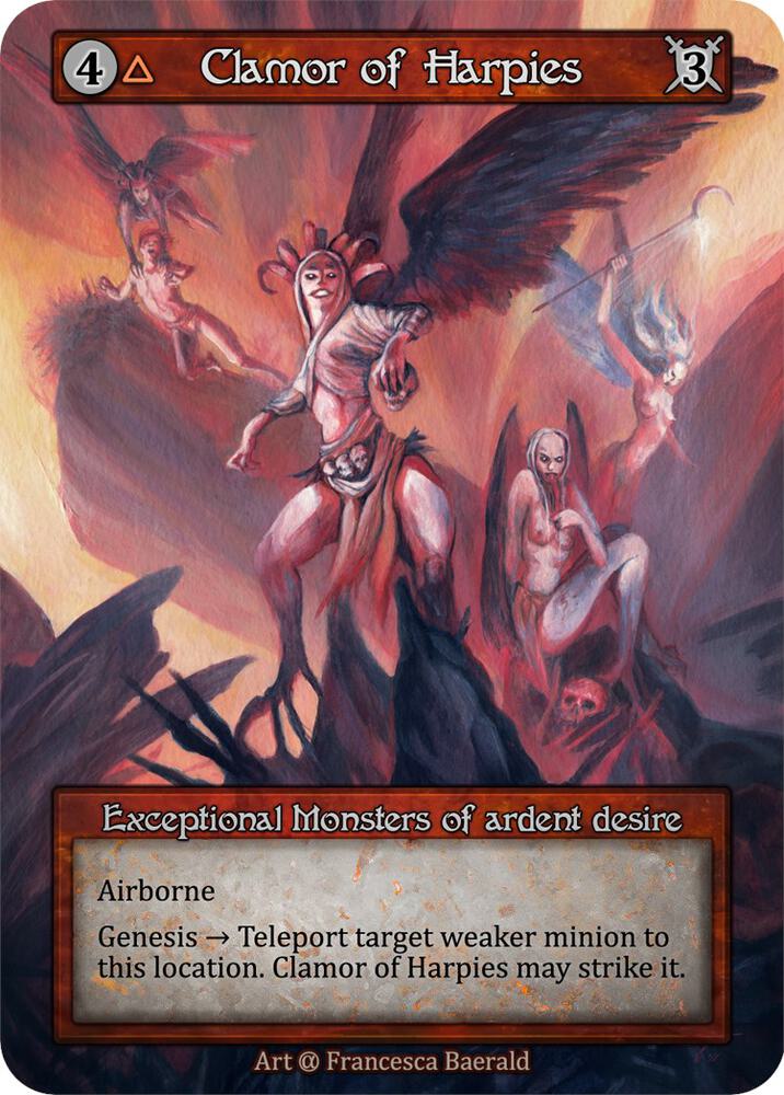Clamor of Harpies, Alpha #521903