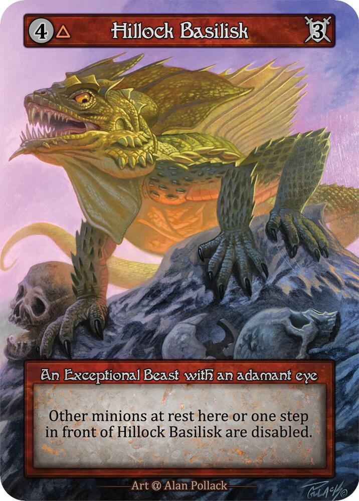 Hillock Basilisk (Preconstructed Deck), Alpha #521904