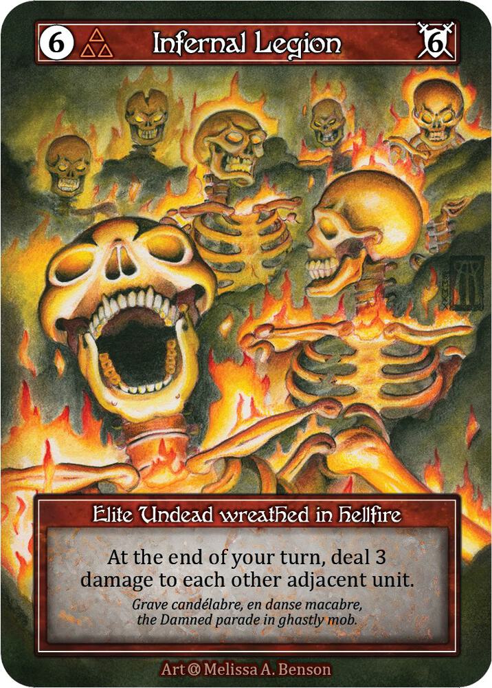 Infernal Legion (Foil), Alpha #521916