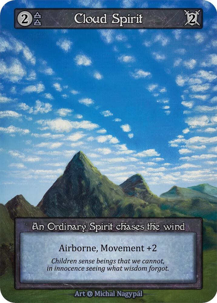 Cloud Spirit (Preconstructed Deck), Alpha #521925