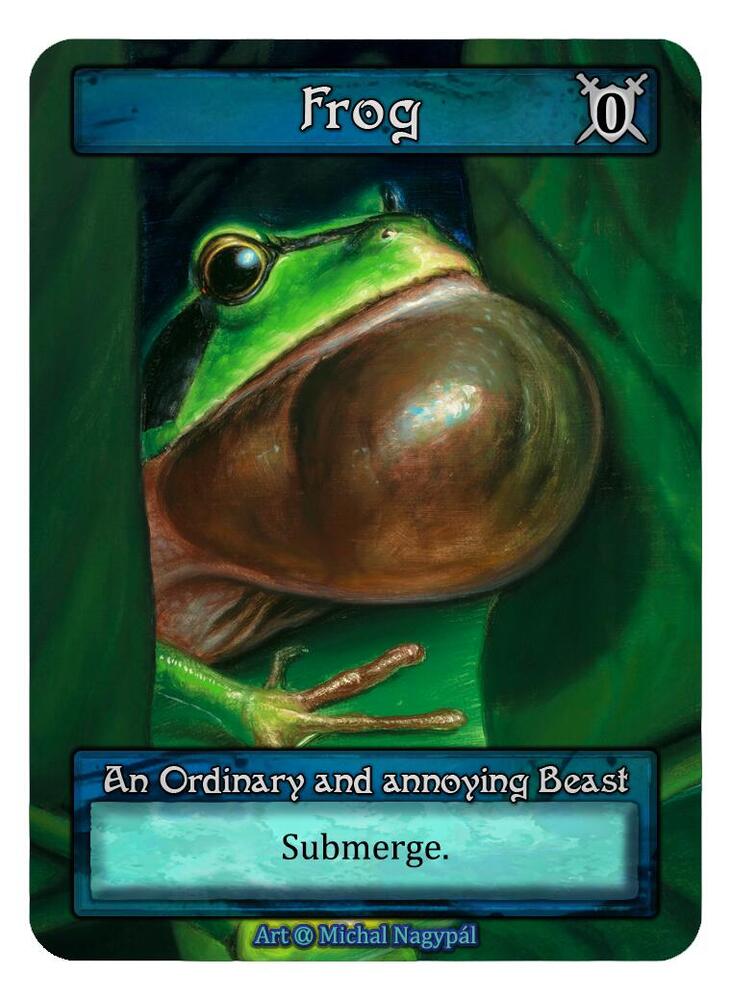 Frog (Green) (Box Topper), Alpha #521939