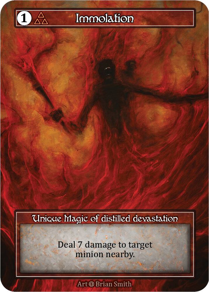 Immolation (Foil), Alpha #521945