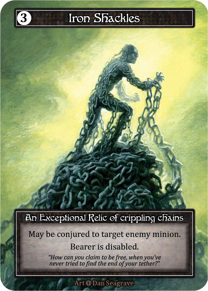 Iron Shackles (Foil), Alpha #521948