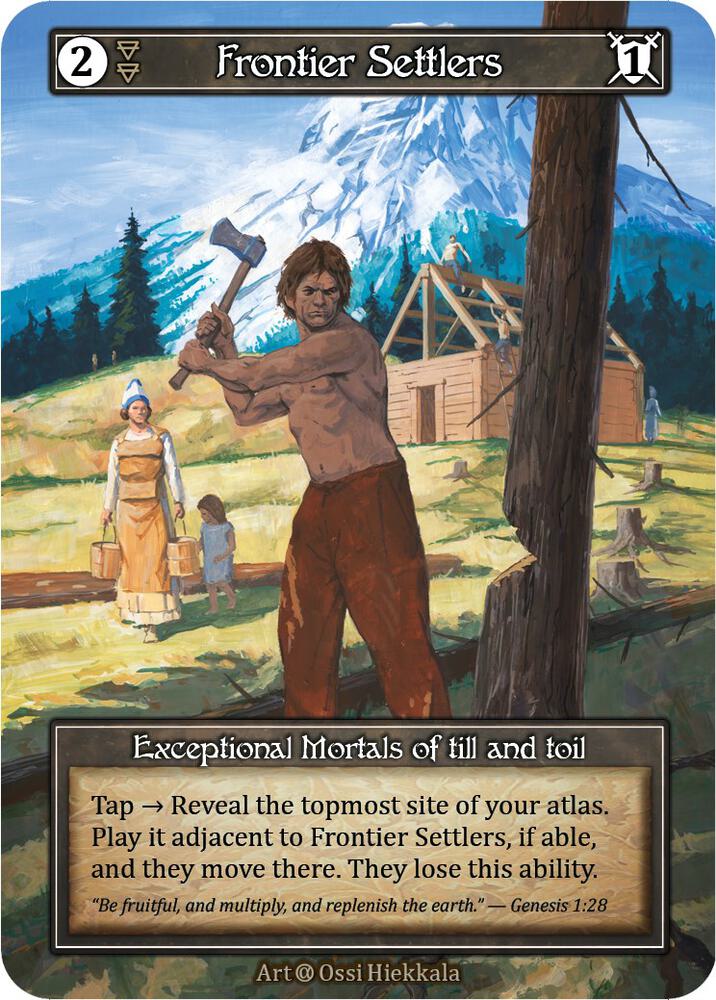 Frontier Settlers (Foil), Alpha #521955