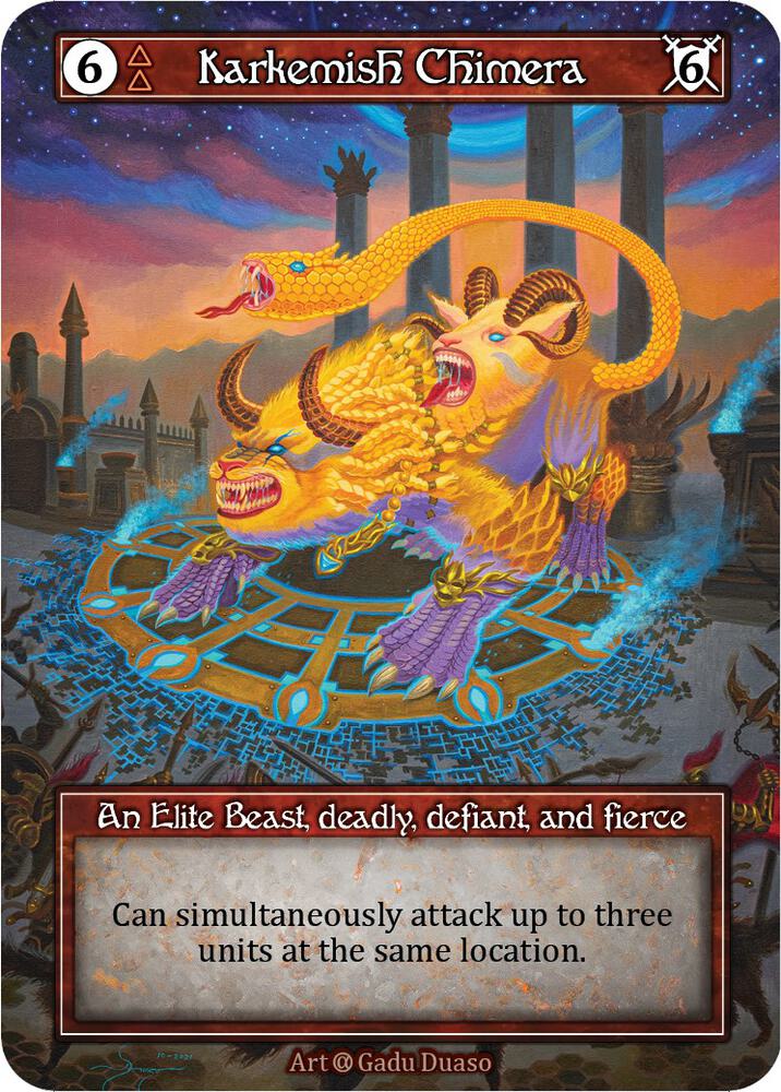 Karkemish Chimera (Foil), Alpha #521963
