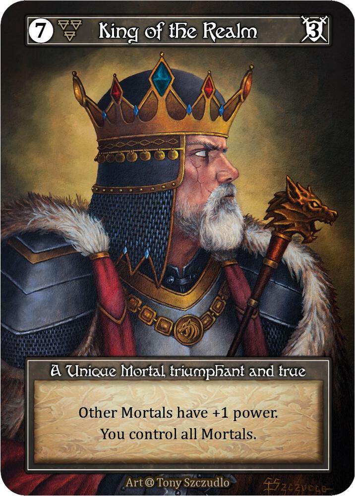 King of the Realm (Foil), Alpha #521968