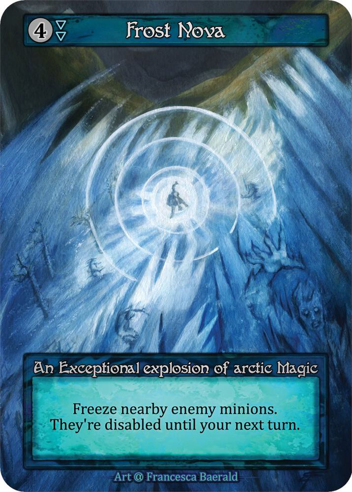 Frost Nova (Preconstructed Deck), Alpha #521971