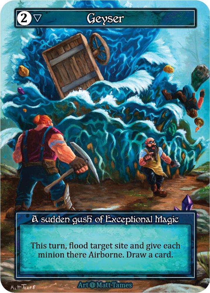 Geyser (Foil), Alpha #521994