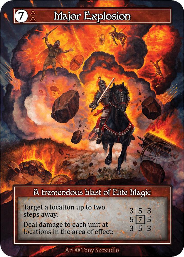 Major Explosion (Foil), Alpha #522002