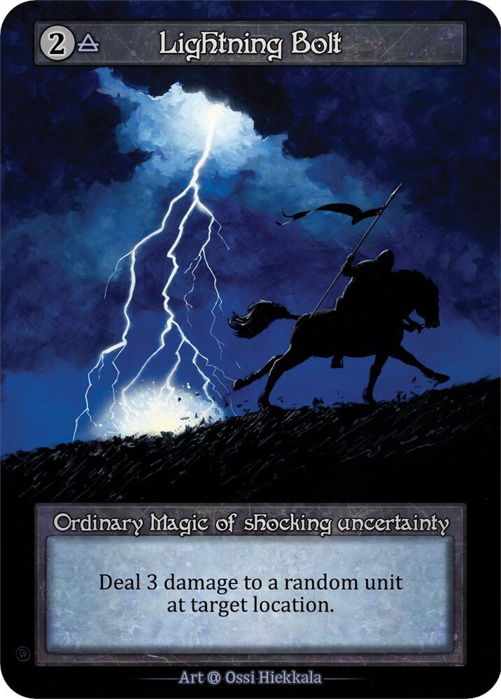 Lightning Bolt (Preconstructed Deck), Alpha #522003