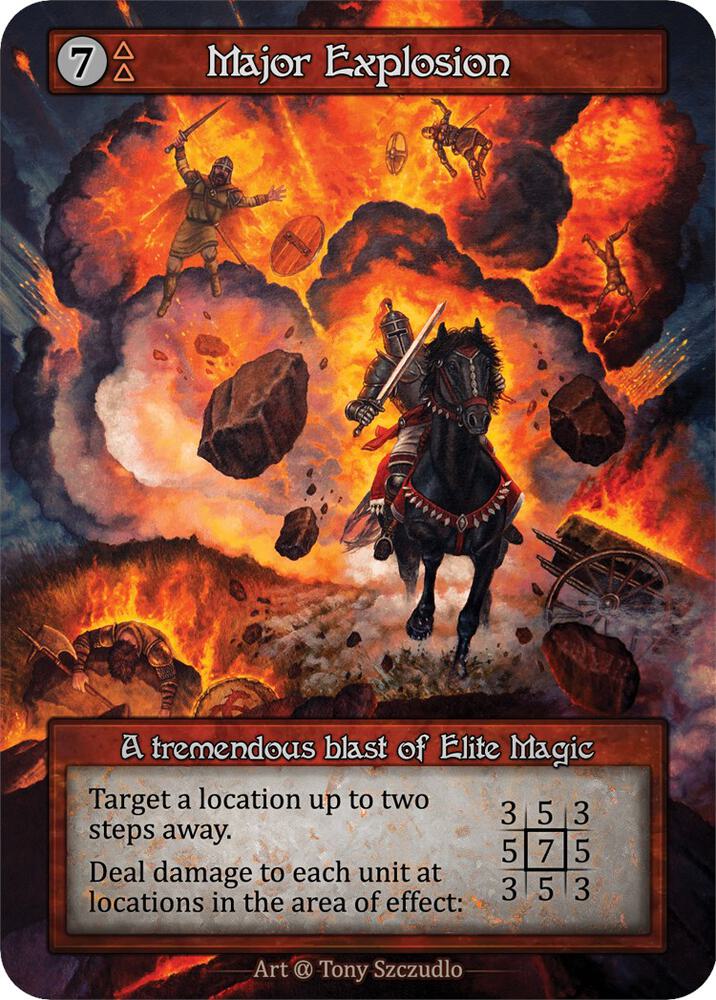 Major Explosion (Preconstructed Deck), Alpha #522004
