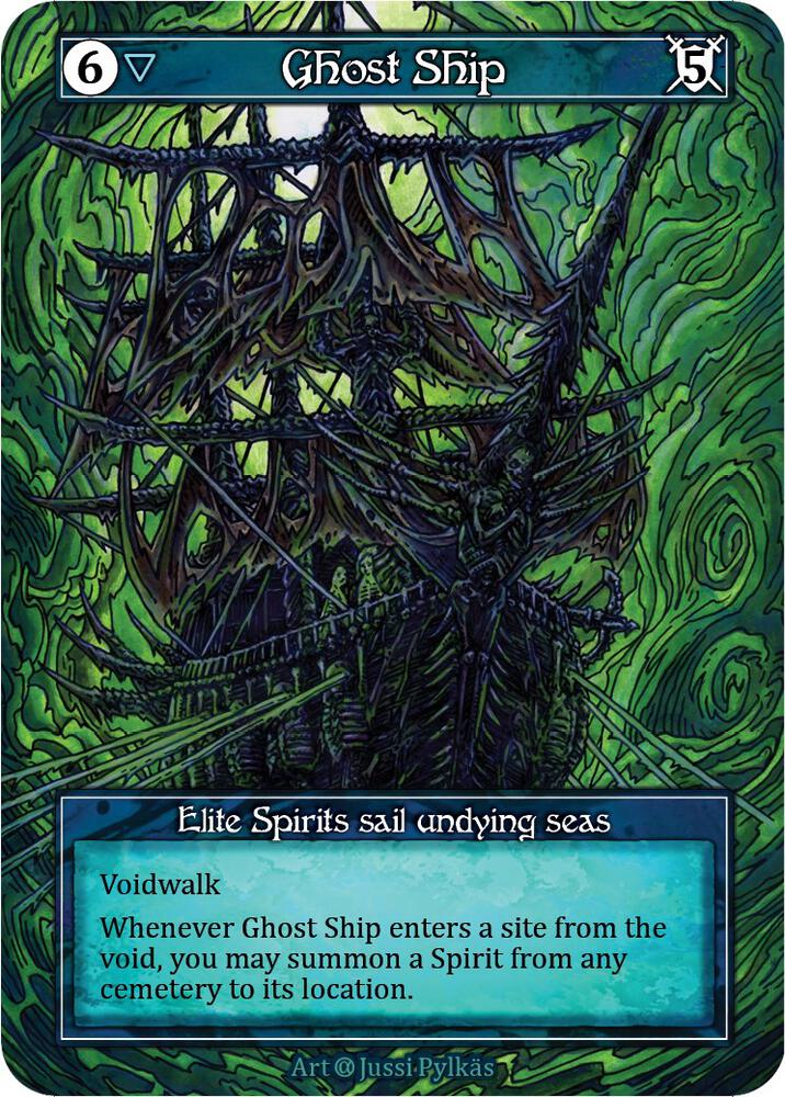 Ghost Ship (Foil), Alpha #522006