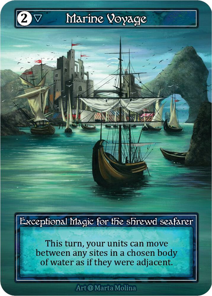 Marine Voyage (Foil), Alpha #522008