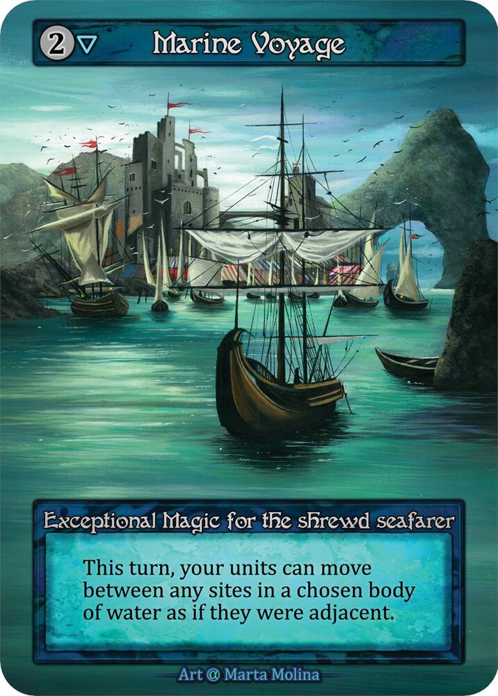 Marine Voyage (Preconstructed Deck), Alpha #522010