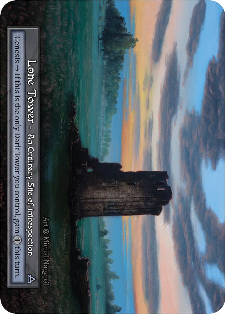 Lone Tower (Foil), Alpha #522015