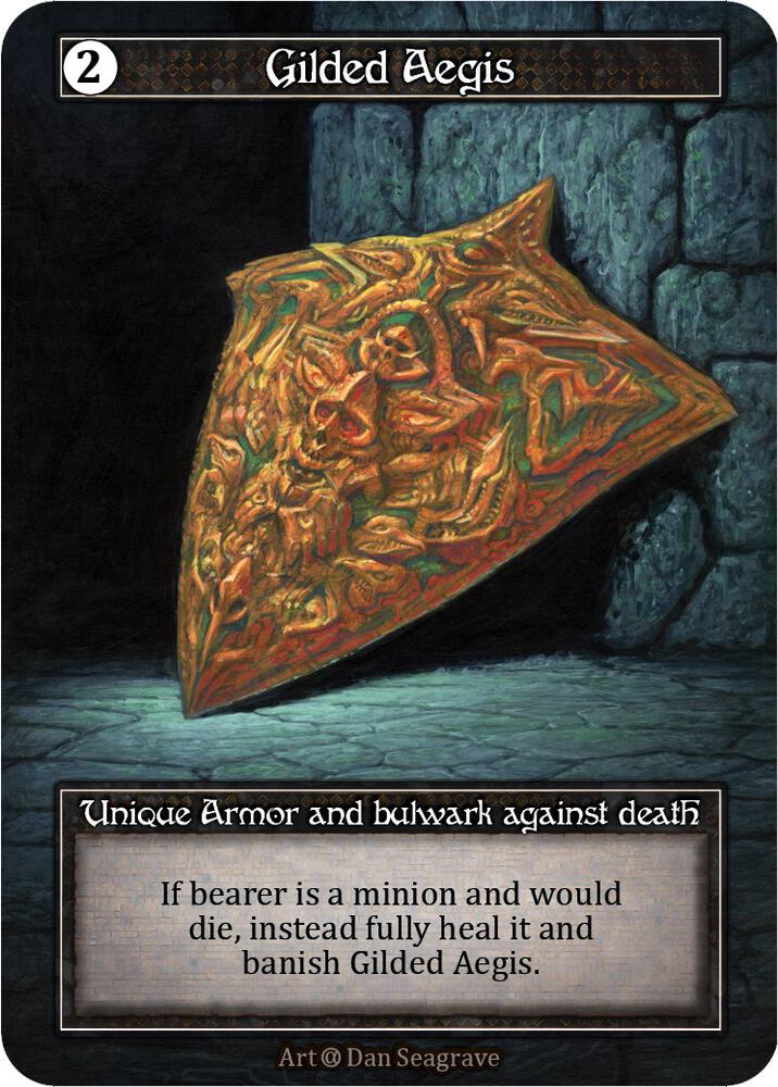 Gilded Aegis (Foil), Alpha #522032