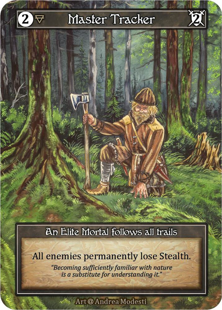 Master Tracker (Foil), Alpha #522036