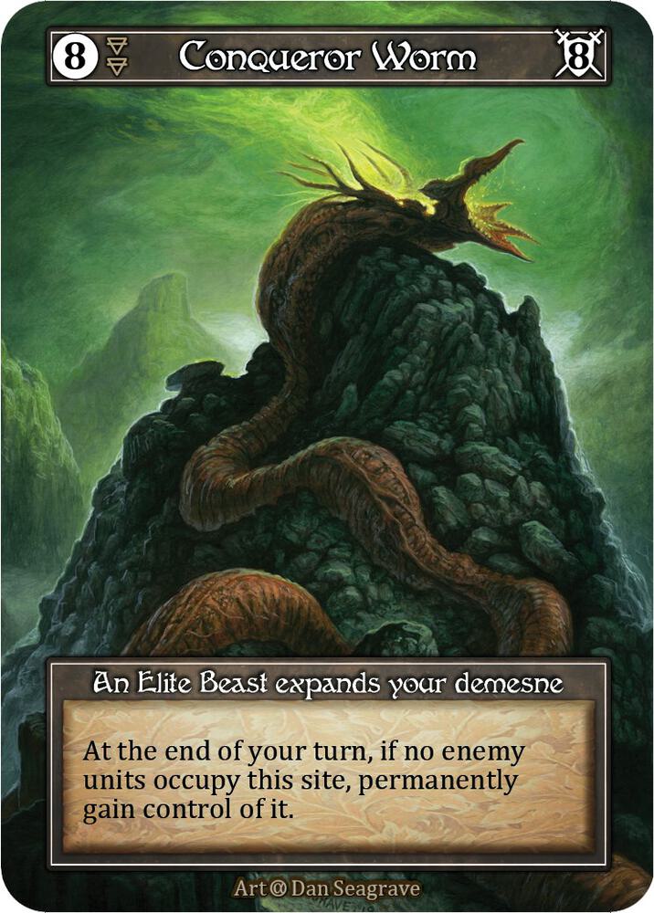 Conqueror Worm (Foil), Alpha #522044