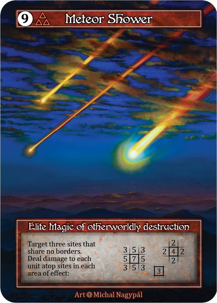 Meteor Shower (Foil), Alpha #522052