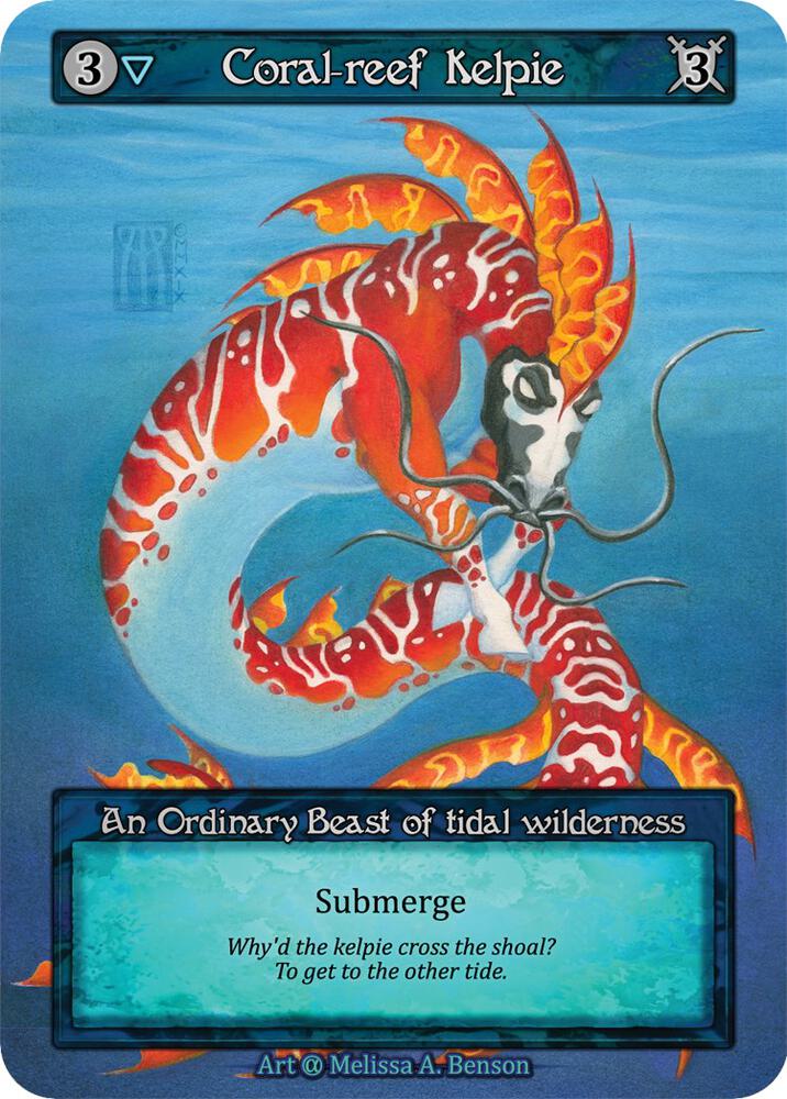 Coral-Reef Kelpie (Preconstructed Deck), Alpha #522053