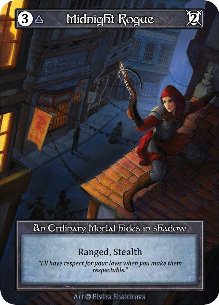 Midnight Rogue (Foil), Alpha #522062