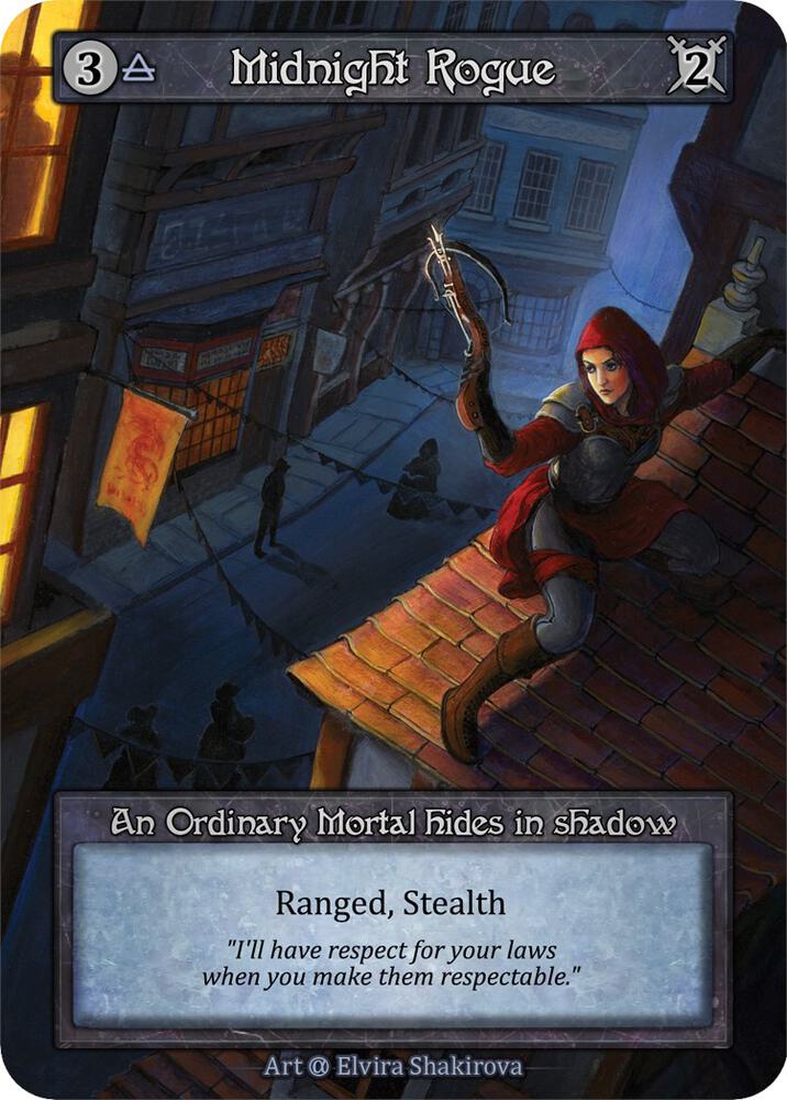 Midnight Rogue (Preconstructed Deck), Alpha #522063