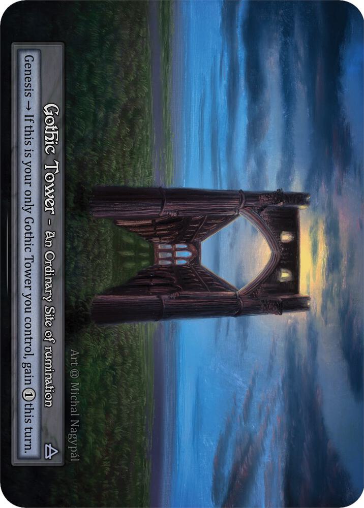 Gothic Tower (Preconstructed Deck), Alpha #522086