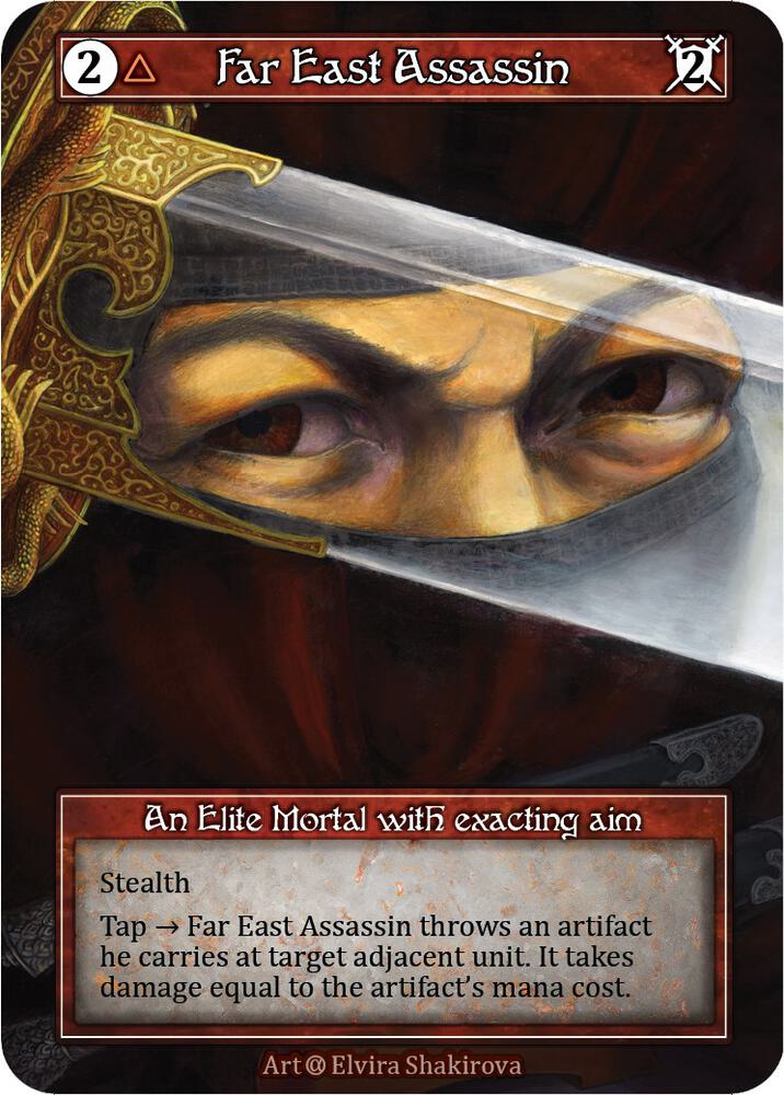 Far East Assassin (Foil), Alpha #522105
