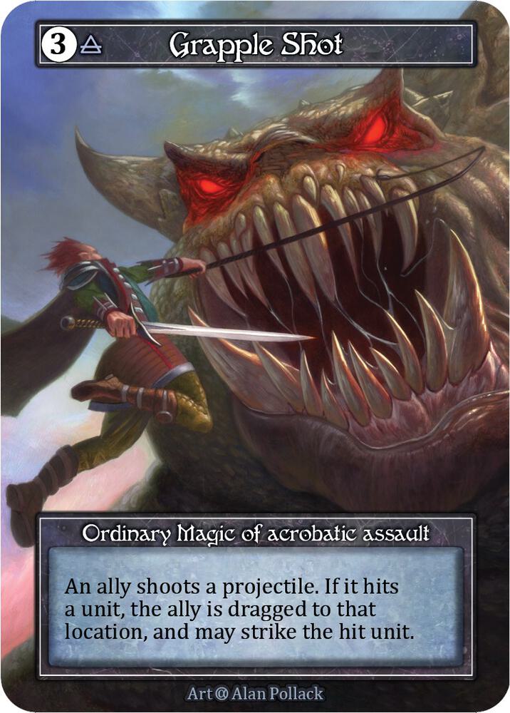 Grapple Shot (Foil), Alpha #522111