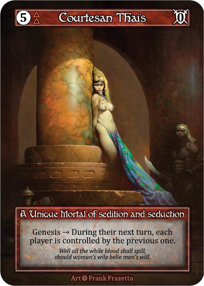 Courtesan Thaïs (Foil), Alpha #522119